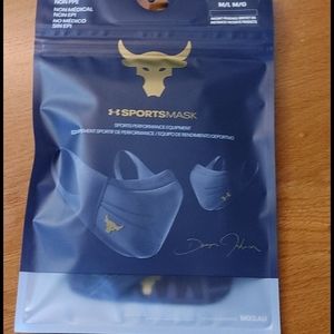 Set of 2 UA The Rock Face Mask: M/L